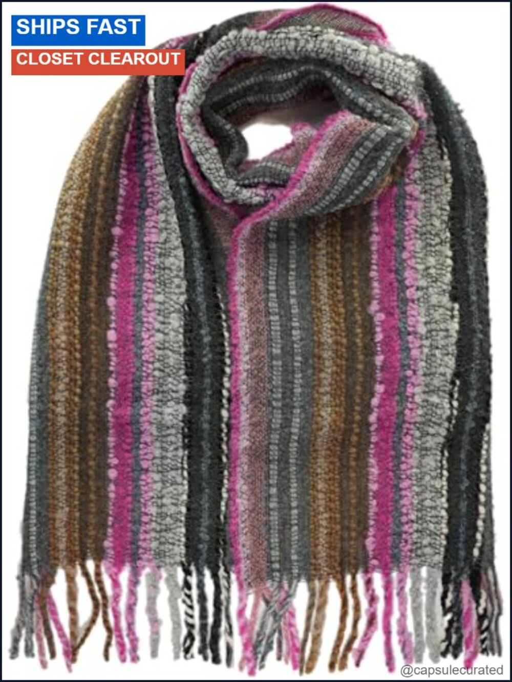 Handmade Baby Alpaca Scarf for Women, Soft Warm Hypoallergenic